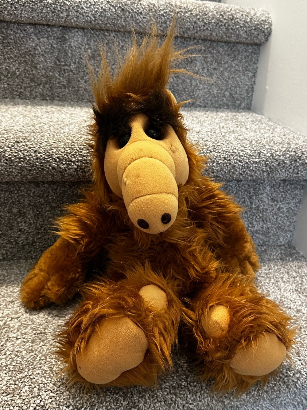 VINTAGE ORIGINAL ALF PLUSH 1986 ALIEN PRODUCTIONS 18” STUFFED COLECO 80S TOY